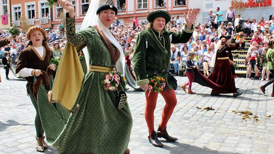Der letzte Umzug der Landshuter Hochzeit 2017