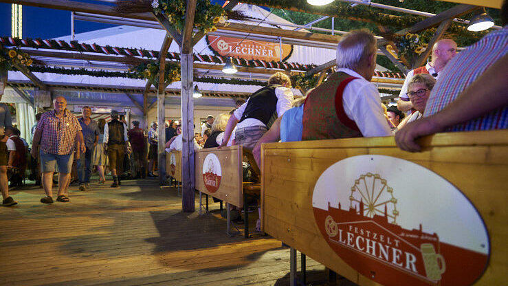 Die Partybilder vom Freitag, 18. August 2023, aus dem Festzelt Lechner.