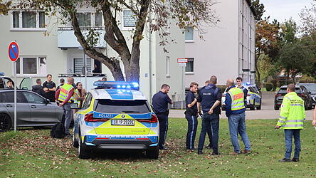 Mehrere Polizeikräfte waren an dem Einsatz beteiligt.