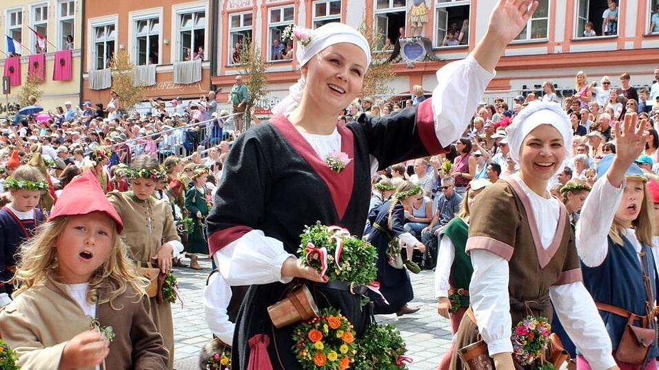 Der letzte Umzug der Landshuter Hochzeit 2017