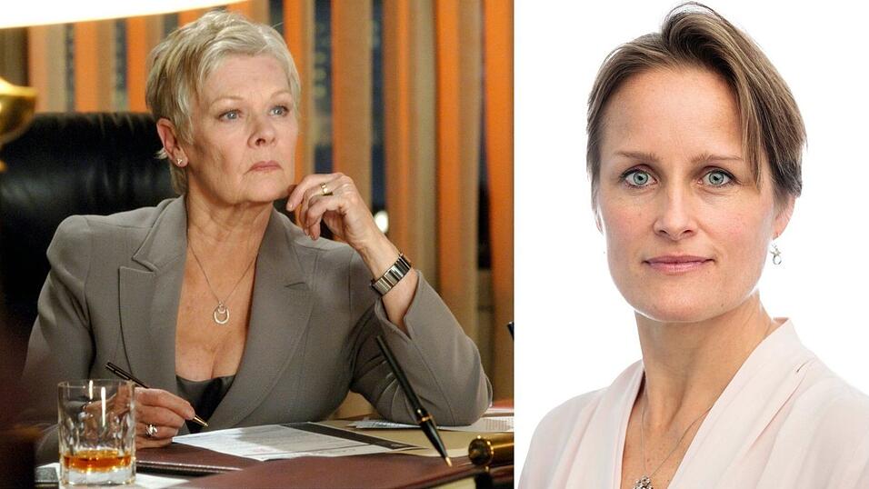 Blaise Metreweli (r.) übernimmt den Job, den die Schauspielerin Judi Dench als „M“ in den James-Bond-Filmen bereits hatte. Sie wird Chefin des britischen Geheimdiensts MI6.
