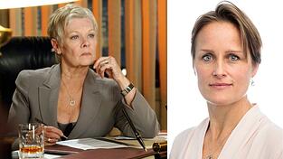 Blaise Metreweli (r.) übernimmt den Job, den die Schauspielerin Judi Dench als „M“ in den James-Bond-Filmen bereits hatte. Sie wird Chefin des britischen Geheimdiensts MI6. Blaise Metreweli (r.) übernimmt den Job, den die Schauspielerin Judi Dench als „M“ in den James-Bond-Filmen bereits hatte. Sie wird Chefin des britischen Geheimdiensts MI6.