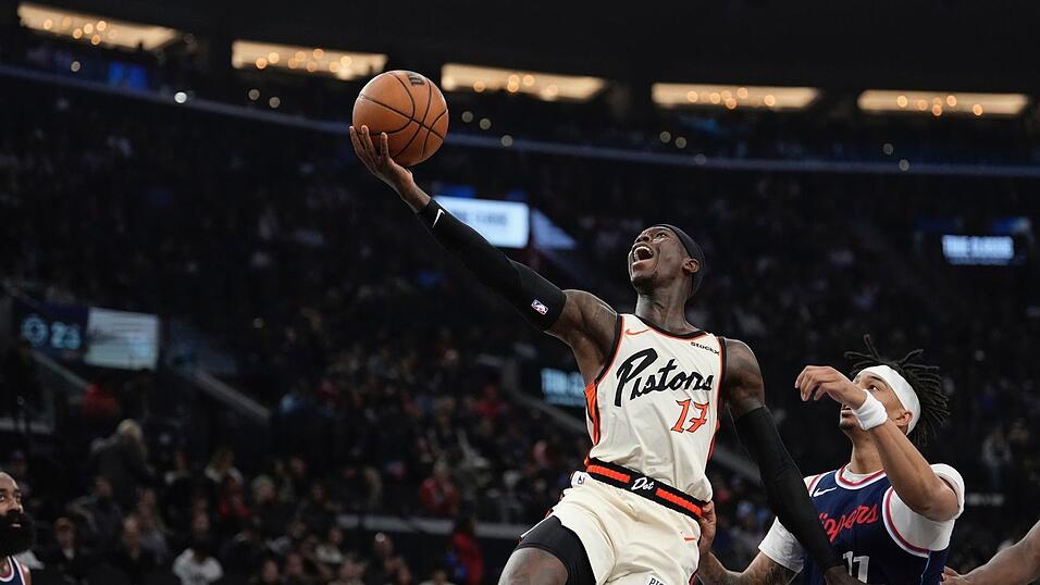Dennis Schröder spielte gut, konnte die Niederlage der Pistons aber nicht abwenden. Dennis Schröder spielte gut, konnte die Niederlage der Pistons aber nicht abwenden.