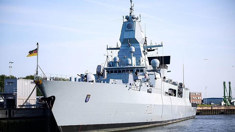 Deutschland stellt derzeit kein Schiff f&uuml;r die Operation &laquo;Aspides&raquo; - von Februar bis April 2024 war allerdings die Fregatte &laquo;Hessen&raquo; im Einsatz.   (Archivbild)