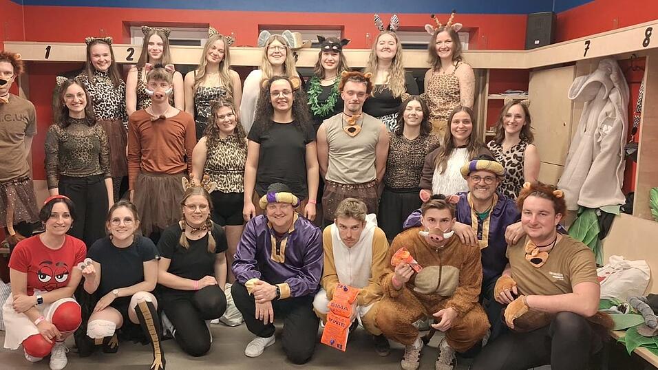 Alle Mitwirkenden der Showeinlage „Disney meets Bonbruck“. Alle Mitwirkenden der Showeinlage „Disney meets Bonbruck“.