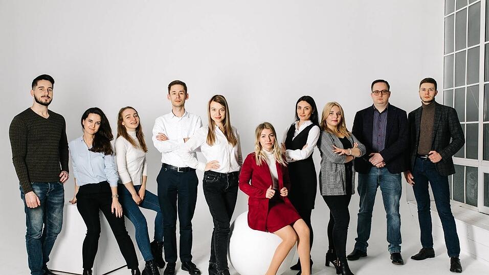 Ein Bild aus besseren Zeiten: Die Stex-Mitarbeiter in Odessa leiden aktuell genauso unter dem russischen Angriffskrieg wie viele andere Ukrainer.