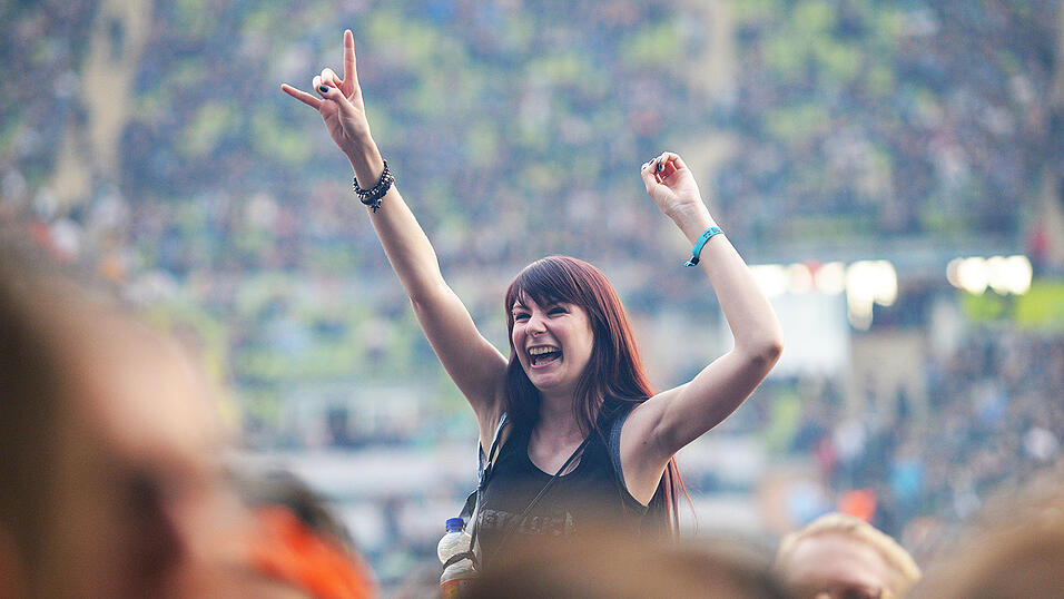 Impressionen vom dritten Tag des 'Rockavaria'-Festivals in M&uuml;nchen. (Fotos: Jens Niering)