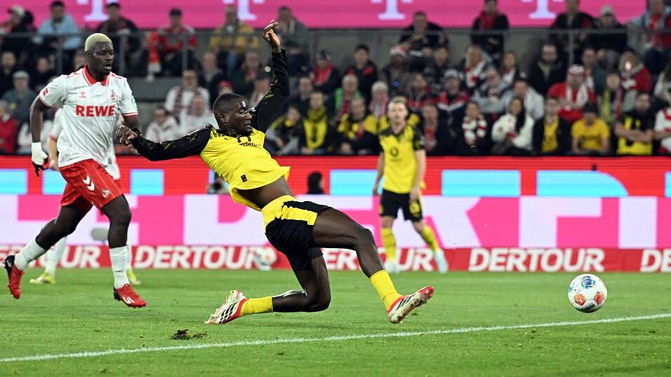Tor mit der Sohle: BVB-St&uuml;rmer Guirassy trifft gegen seinen fr&uuml;heren Club