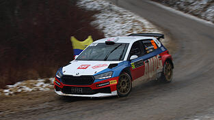 Albert von Thurn und Taxis nimmt mit diesem Auto an Rallye-Veranstaltungen teil. Das Bild wurde während der Rallye-Weltmeisterschaft in Frankreich am 30. Januar 2026 aufgenommen. (Archiv) Albert von Thurn und Taxis nimmt mit diesem Auto an Rallye-Veranstaltungen teil. Das Bild wurde während der Rallye-Weltmeisterschaft in Frankreich am 30. Januar 2026 aufgenommen. (Archiv)