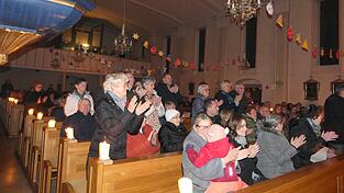 Standing Ovations gab es am Schluss der Benefizveranstaltung.