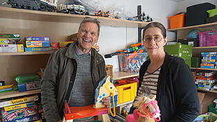 Josef Rappel und Sonja Hildebrandt freuen sich auf die Besucher.