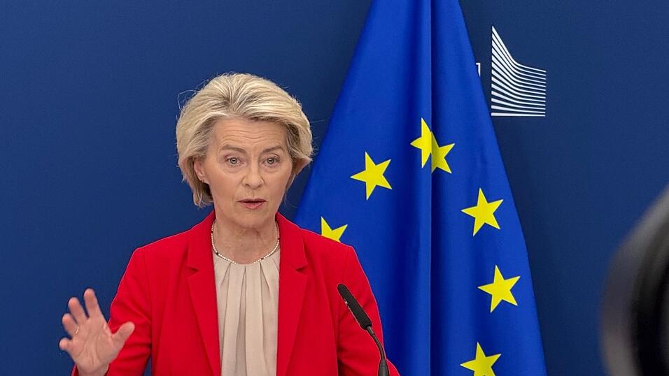 Hofft weiter auf Verhandlungen: EU-Kommissionspräsidentin Ursula von der Leyen. (Archivbild)