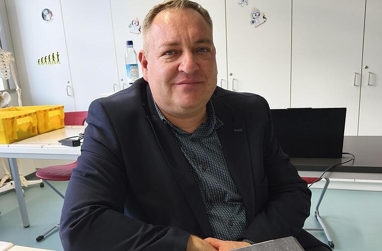 Wahlleiter Florian Voitl