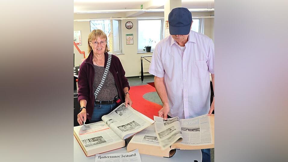 Auch die Hallertauer Zeitung beteiligte sich im Rahmen der 1.200-Jahrfeier der Stadt mit einem Tag der offenen T&uuml;r.