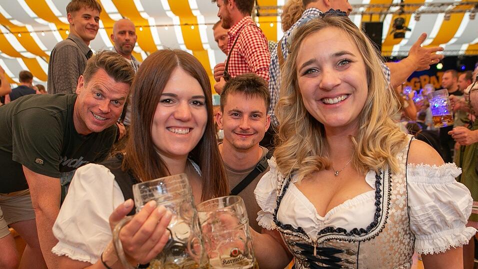 Die Partybilder vom Samstag, 13. August 2022, aus dem Festzelt Nothaft.