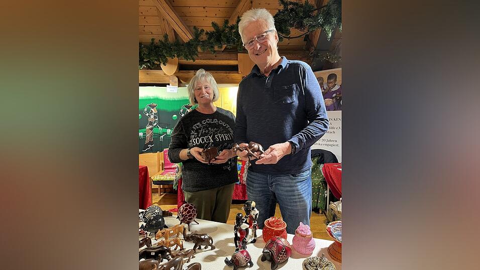 Auch die Ukundahilfe war mit einem Stand vertreten.