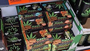 Hash-Brownies lagen Anfang der Woche noch im Regal.