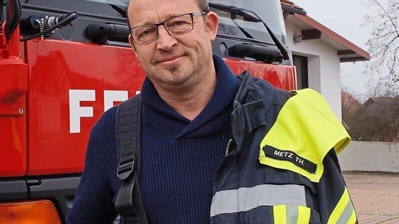 Kreisbrandmeister Thomas Metz.