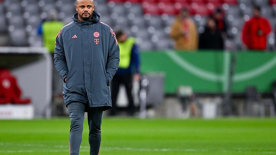 Denkt noch nicht an den BVB: Bayern-Trainer Kompany. (Archivbild)