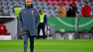 Denkt noch nicht an den BVB: Bayern-Trainer Kompany. (Archivbild)