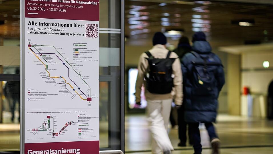 Während der Generalsanierung wird der Fernverkehr über Ingolstadt umgeleitet. Während der Generalsanierung wird der Fernverkehr über Ingolstadt umgeleitet.