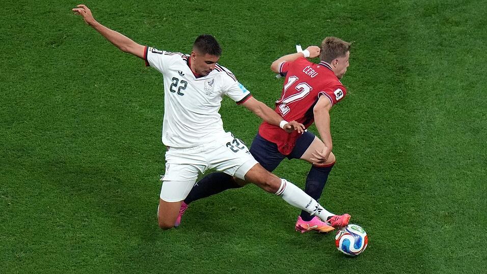 Die ganze WM f&uuml;r Tschechien: Einfach zu sp&auml;t am Ball.