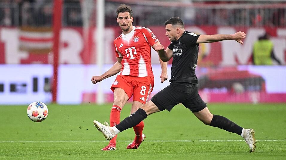 Spielte nach lobenden Worten vom Bundestrainer stark auf: Leon Goretzka (l).