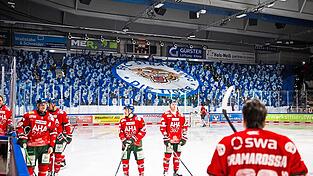 Auch die starke Choreografie der Fans in der Westkurve sorgte am Sonntag nicht daf&uuml;r, dass die Straubing Tigers beim 1:4 gegen Augsburg ihre Kraftreserven mobilisieren konnten.