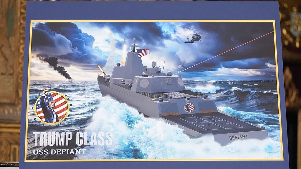 Trump k&uuml;ndigt den Bau von neuen Schlachtschiffen an.