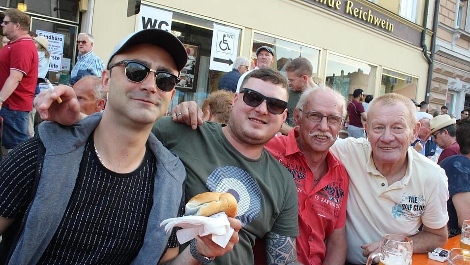 Das Bismarckplatzfest in Landshut war auch am Samstag gut besucht.