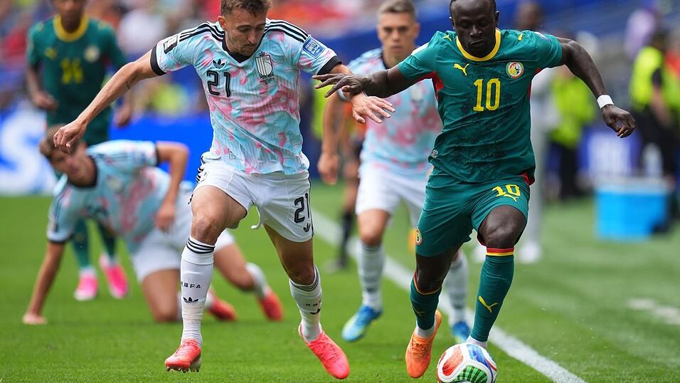 Belgien geriet gegen den Senegal mit Mané früh in die Defensive. Belgien geriet gegen den Senegal mit Mané früh in die Defensive.