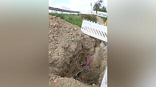 Bei Bauarbeiten wurde das Glasfaserkabel der Telekom besch&auml;digt - offenbar gleich zweimal, am 20. Juli und am 20. August.&nbsp;