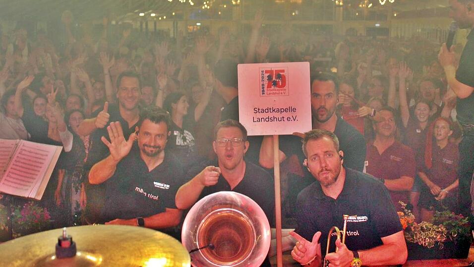 Die Bilder vom Festwochenende der Landshuter Stadtkapelle.