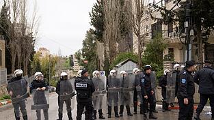Deutschland will die palästinensische Polizei auch künftig unterstützen. (Archivbild) Deutschland will die palästinensische Polizei auch künftig unterstützen. (Archivbild)
