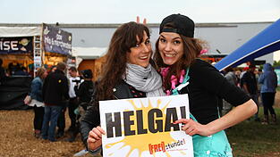 Die Besucher des Pfingst-Open-Airs waren drei Tage lang in Feierlaune. (Foto: David Voltz)