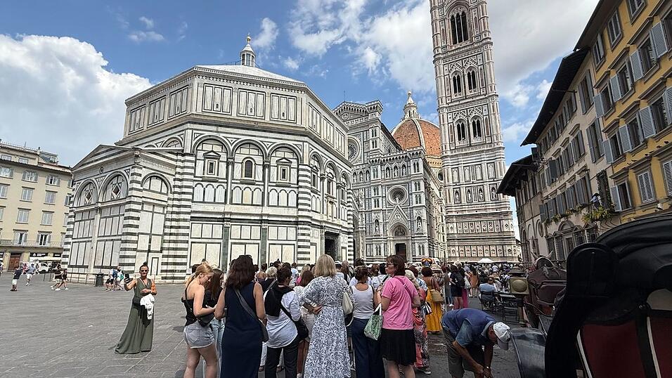 Auch in Florenz war das Beben zu spüren. (Archivbild) Auch in Florenz war das Beben zu spüren. (Archivbild)
