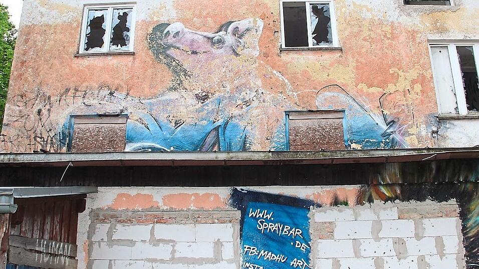 Hier hilft nur noch der Abriss. Hier hilft nur noch der Abriss.