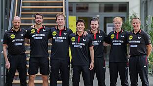 Aus im EM-Halbfinale: Die deutsche Tischtennis-Nationalmannschaft der Männer.