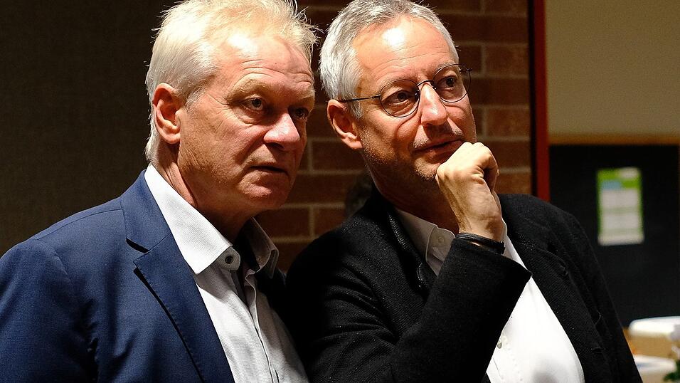 Von links: Bundestagsabgeordneter Alois Rainer (CSU) mit Straubinger Oberbürgermeister Markus Pannermayr (CSU).