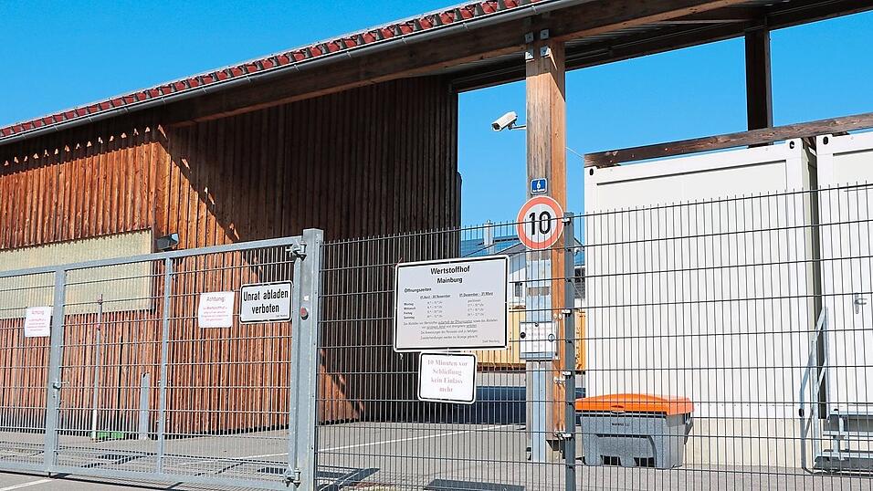 F&uuml;r die Gr&uuml;ngutanlieferung wieder ge&ouml;ffnet wird der Mainburger Wertstoffhof.