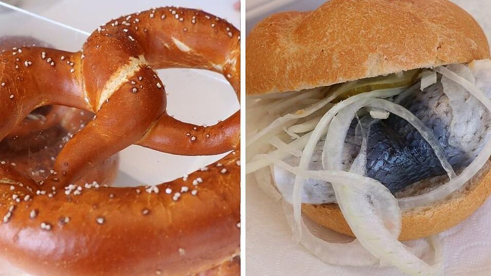 Breze mit Kaas vs. Fischsemmel