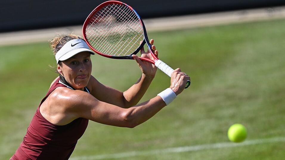 Tatjana Maria gewinnt ihr Auftaktspiel in London. (Archivbild) Tatjana Maria gewinnt ihr Auftaktspiel in London. (Archivbild)