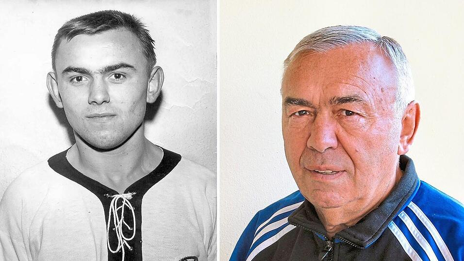 Gut 60 Jahre liegen zwischen den beiden Porträts von Werner Kunstmann. Das linke Bild stammt von 1963 und zeigt ihn im Trikot der deutschen Jugend-Nationalmannschaft, rechts: eine aktuelle Aufnahme des Straubingers, der vor einigen Tagen 80 Jahre alt wurde. Gut 60 Jahre liegen zwischen den beiden Porträts von Werner Kunstmann. Das linke Bild stammt von 1963 und zeigt ihn im Trikot der deutschen Jugend-Nationalmannschaft, rechts: eine aktuelle Aufnahme des Straubingers, der vor einigen Tagen 80 Jahre alt wurde.