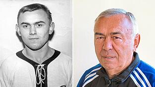 Gut 60 Jahre liegen zwischen den beiden Porträts von Werner Kunstmann. Das linke Bild stammt von 1963 und zeigt ihn im Trikot der deutschen Jugend-Nationalmannschaft, rechts: eine aktuelle Aufnahme des Straubingers, der vor einigen Tagen 80 Jahre alt wurde.