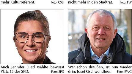 Diese vier Stadtr&auml;te schafften keine Wiederwahl, wobei einer noch eine Chance hat.