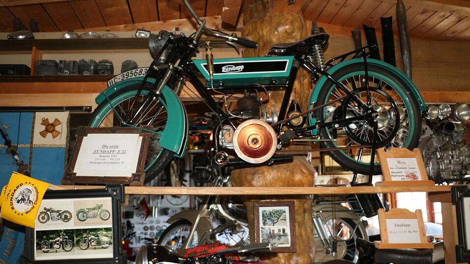 Baujahr 1921: Die erste Z&uuml;ndapp