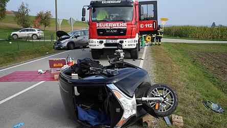Ein motorisiertes Dreirad war beteiligt.