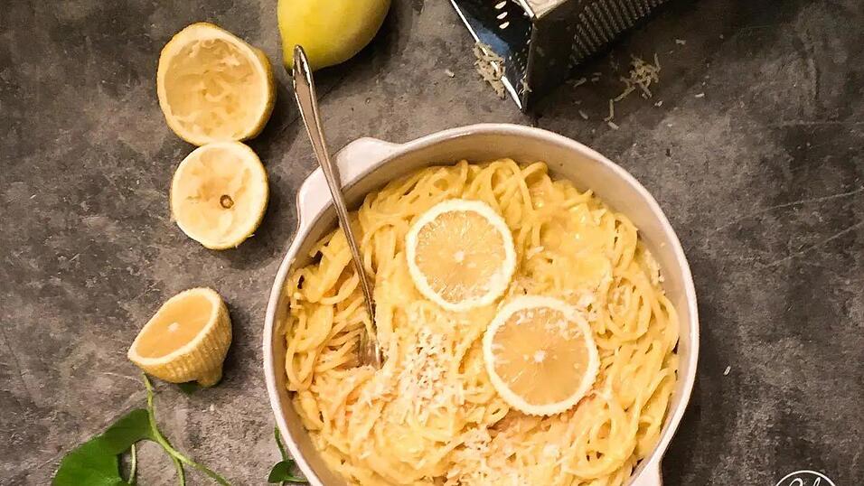 Mit Spaghetti al Limone fühlt man sich wie im Italien-Urlaub!