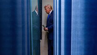 Gespannt richten sich alle Augen auf Trumps Rede zur Lage der Nation. (Archivfoto) Gespannt richten sich alle Augen auf Trumps Rede zur Lage der Nation. (Archivfoto)