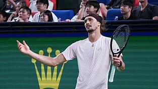 Alexander Zverev verpasst das Finale von Shanghai.